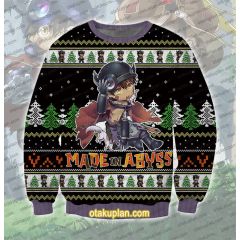 Made in Abyss Reg 3D Printed Ugly Christmas Sweatshirt