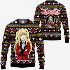 Mary Saotome Ugly Christmas Sweater Kakegurui Hoodie Shirt