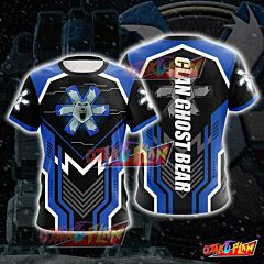 Mechwarrior CLAN GHOST BEAR M2 Cosplay T-shirt