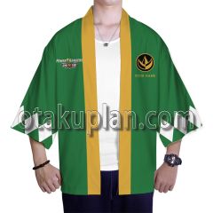 Mighty Morphin Power Rangers Green Rangers Custom Name Kimono Anime Jacket