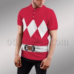 Mighty Morphin Power Rangers Red Ranger Polo