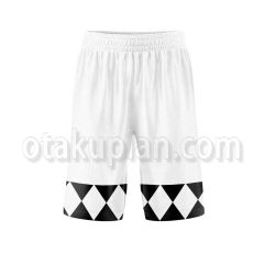 Mighty Morphin Power Rangers White Basketball Shorts