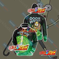Mr.Poopybutthole Rick and Morty Unisex 3D Hoodie