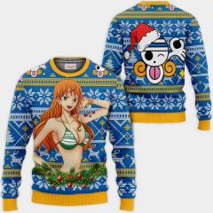 Nami Ugly Christmas Sweater One Piece 1 Hoodie Shirt