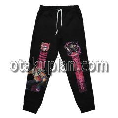 One Piece Katakuri Charlotte Pink Streetwear Sweatpants