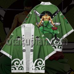 One Piece Roronoa Zoro Kimono Anime Cosplay Jacket