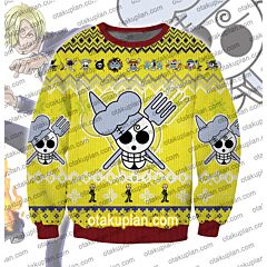 One Piece Vinsmoke Sanji 3D Print Ugly Christmas Sweatshirt