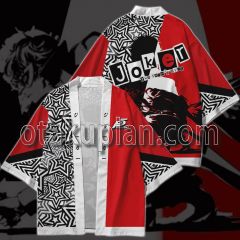 Persona 5 Joker Red Kimono Anime Cosplay Jacket