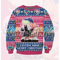 Promare 3D Printed Custom Name Ugly Christmas Sweatshirt