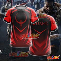 Quake Red Cosplay T-shirt