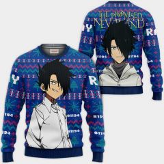 Ray Ugly Christmas Sweater The Promised Neverland Hoodie Shirt