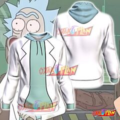 Rick and Morty All Over Print Pullover Hoodie