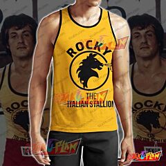 Rocky Yellow For Men Tank Top