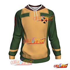 Rogue X men Cosplay All Over Print Pullover Hoodie