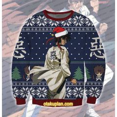 Rurouni Kenshin Sagara Sanosuke 3D Printed Ugly Christmas Sweatshirt