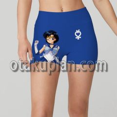 Sailor Moon Sailor Mercury Ami Mizuno Sports Shorts