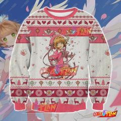 Sakura Cardcaptor 3D Print Ugly Christmas Sweatshirt