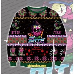 Scary Terry You Can Run Rick And Morty Ugly Christmas Sweatshirt