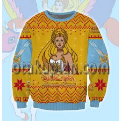 She Ra Logo 3D Printed Ugly Christmas Sweatshirt