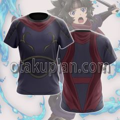 Skeleton Knight in Another World Chiyome Cosplay T-shirt