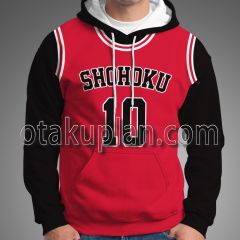 Slam Dunk SHOHOKU Basketball Team Jacket Custom Name Cosplay Hoodie