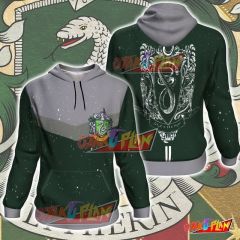 Slytherin Edition Harry Potter All Over Print Pullover Hoodie
