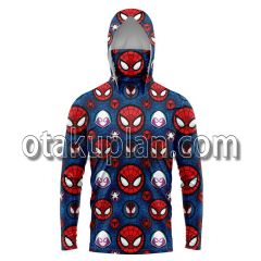 Spider Man Across The Spider Masked Hoodie