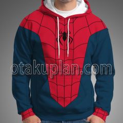 Spider Man Across the Spider Verse Great Responsibility Suit Cosplay Hoodie