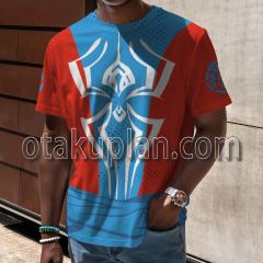 Spider Man Across the Spider Verse Pavitr Prabhakar Cosplay T-shirt