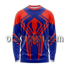 Spiderman Across The Spider Verse Spider Man 2099 Long Sleeve Shirt