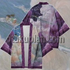 Spirited Away Purple Kimono Anime Cosplay Jacket
