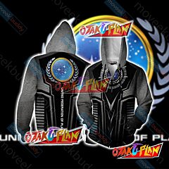 Star Trek - United Federation of Planets Logo Unisex Zip Up Hoodie Jacket