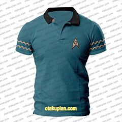 Star Trek Original Series Blue Polo Shirt