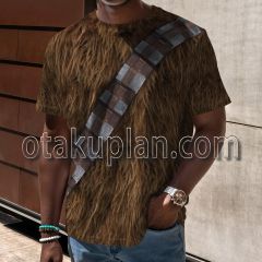 Star War Chewbacca Cosplay T-Shirt