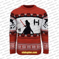 Star Wars Kylo Ren All Over Printed Ugly Christmas Sweatshirt
