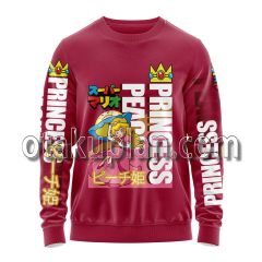Super Mario Princess Peach Streetwear Sweatshirt