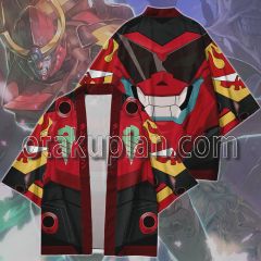Tengen Toppa Gurren Lagann Gurren Lagann Kimono Anime Cosplay Jacket