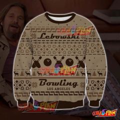 The Big Lebowski 3D Print Ugly Christmas Sweatshirt
