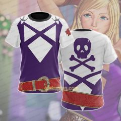 The King Of Fighters KOF XV B Jenet Cosplay T-shirt
