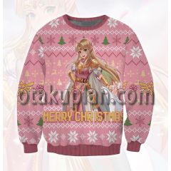 The Legend of Zelda Princess Zelda 3D Printed Ugly Christmas Sweatshirt