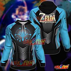 The Legend Of Zelda Sheikah All Over Print Pullover Hoodie