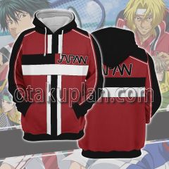 The Prince of Tennis 2 Houou Byodoin Ryoga Echizen Red Cosplay Hoodie
