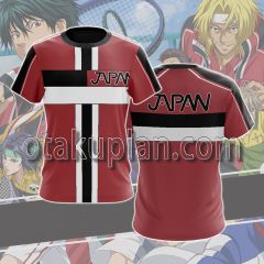 The Prince of Tennis 2 Houou Byodoin Ryoga Echizen Red Cosplay T-shirt