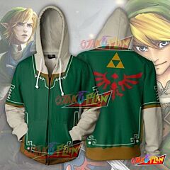 The Legend of Zelda Hoodie - Link Green Jacket