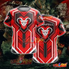 Titanfall Apex Predator Red Cosplay T-shirt