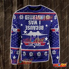Top Gun 3D Print Ugly Christmas Sweatshirt