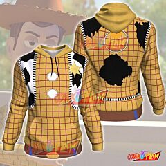 Toy Story Woody All Over Print Pullover Hoodie