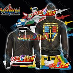 Voltron Crest Unisex Zip Up Hoodie Jacket