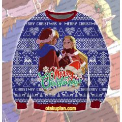 Zelda Love Link 3D Printed Ugly Christmas Sweatshirt